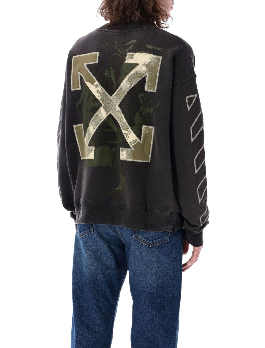 Off-White Martyrdom Arrow Skate Crewneck Sweatshirt