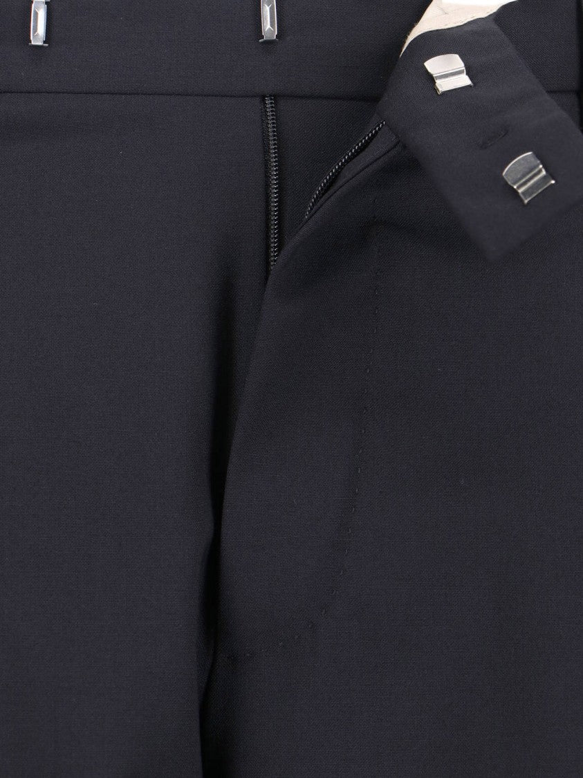 Pt Torino Tailored Straight-Leg Trousers With Minimalist Design