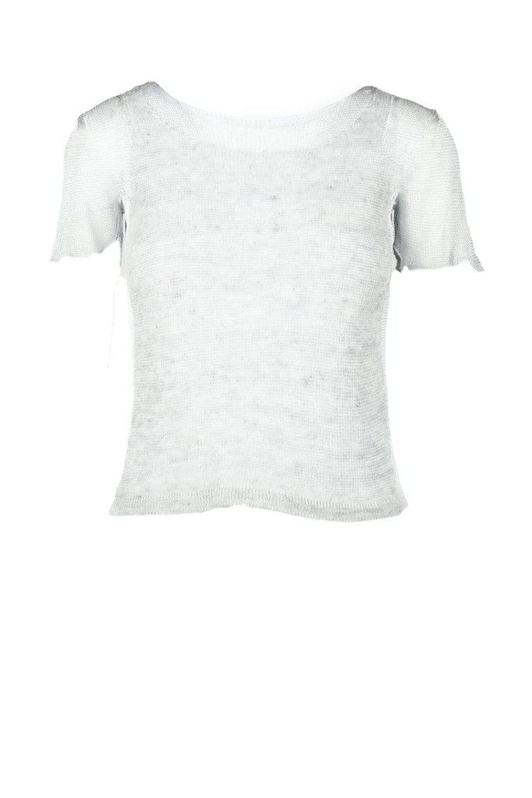 Collection Privee? Linen Cotton Knit Top