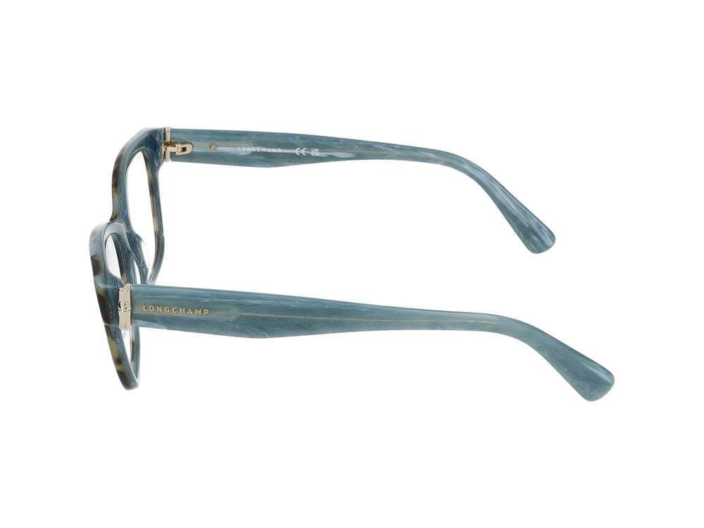 Longchamp Eyeglasses Lo2713 404 Aqua Havana 54/17/140