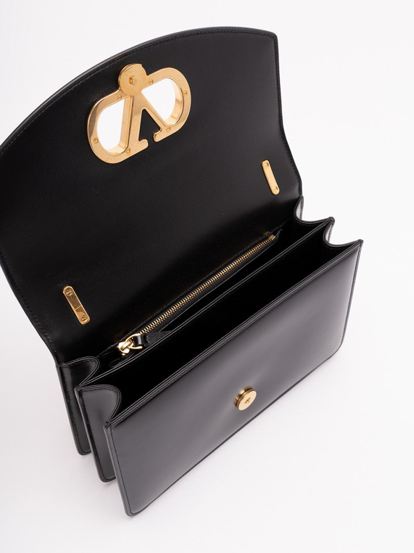 Valentino Garavani `Vain` Leather Shoulder Bag