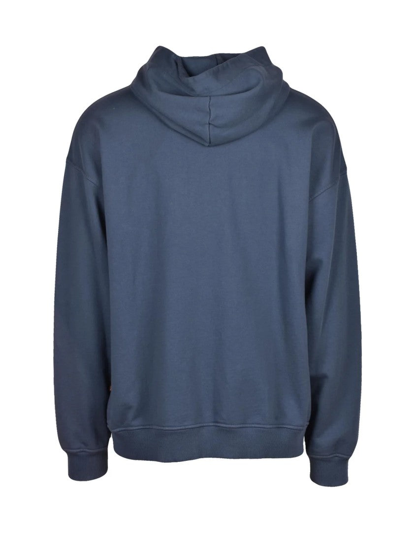 Vivienne Westwood Anglomania Relaxed-Fit Hooded Sweatshirt With Front Kangaroo Pocket And Iconic Emblem