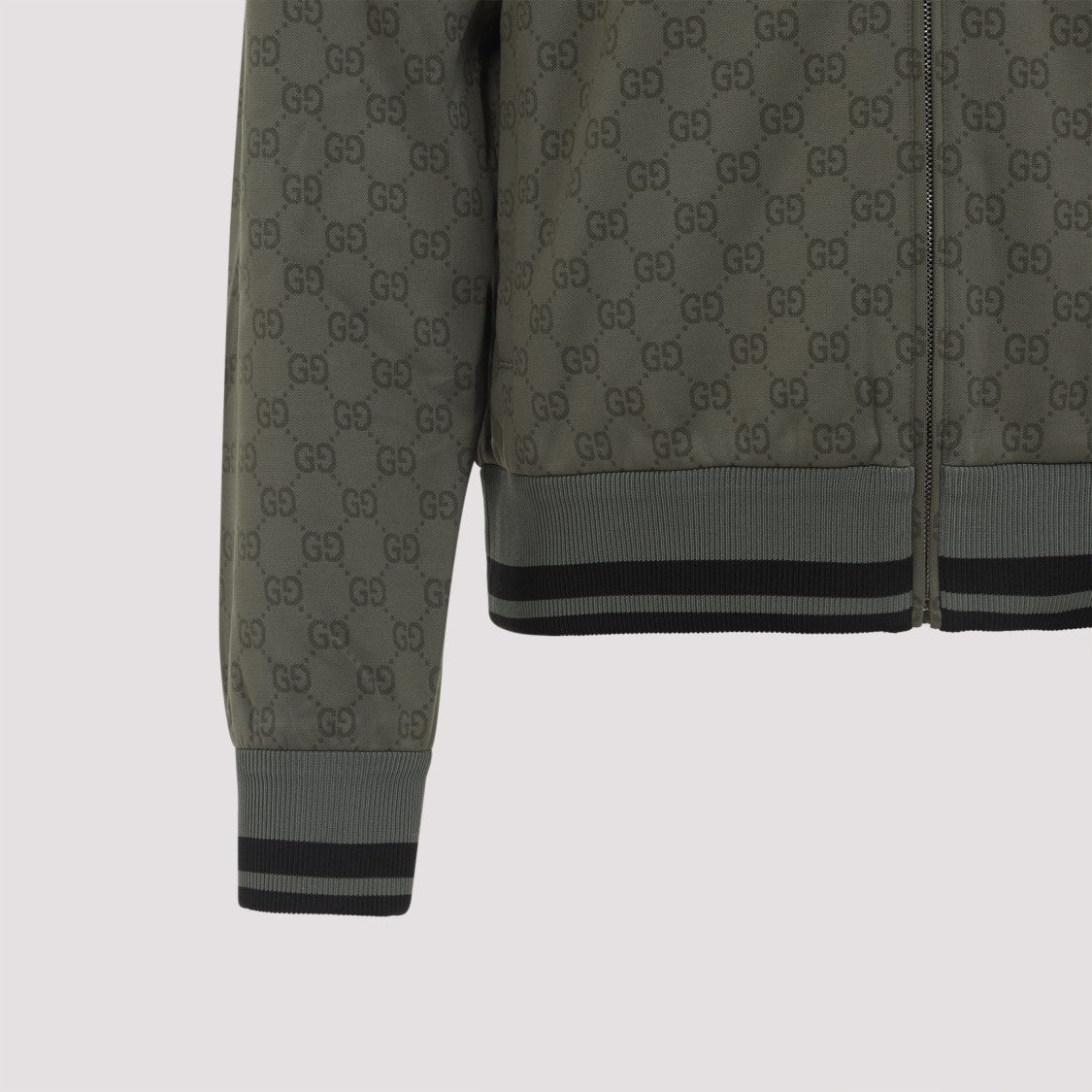 Gucci Monogram Pattern Casual Jacket
