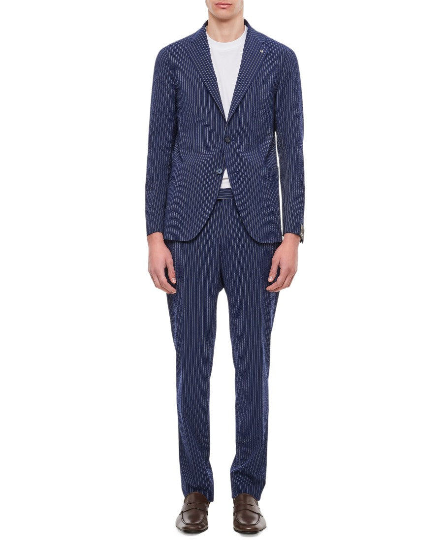 Tagliatore Montecarlo Pinstripe Suit