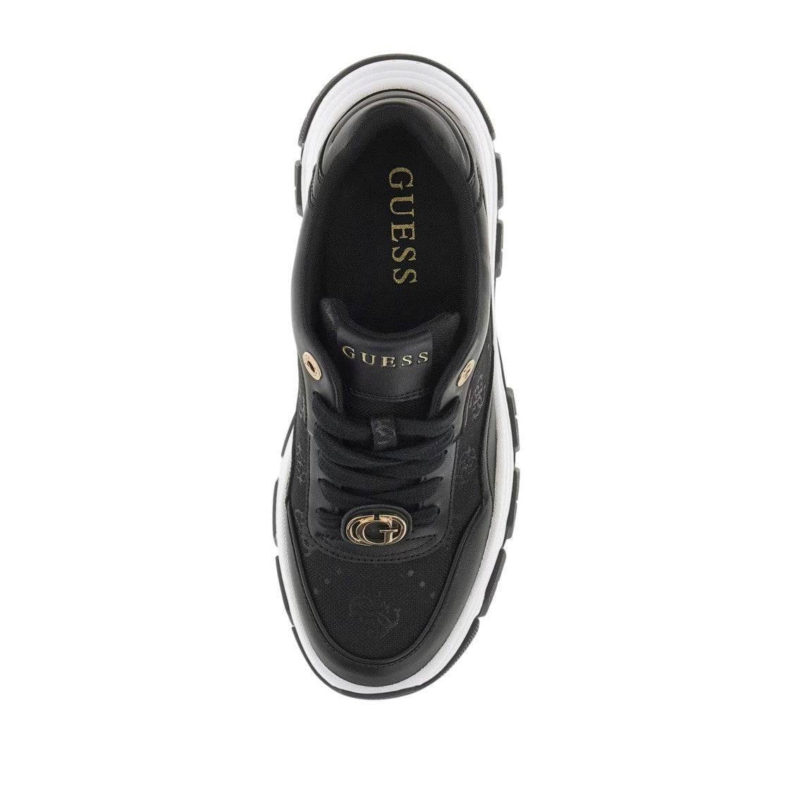 Guess Black Berrett2 Chunky Sneakers
