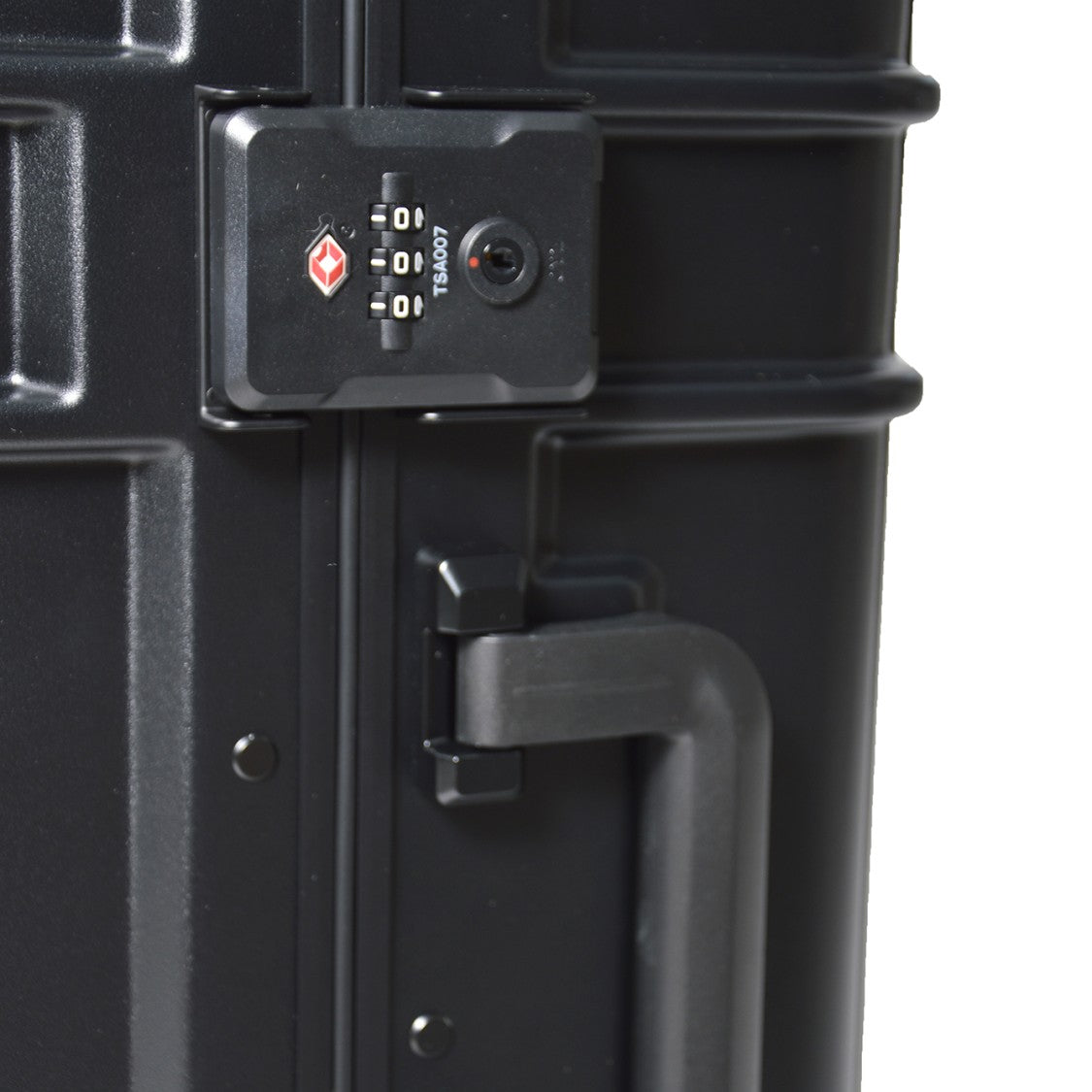 Eastpak Matte Black Hard-Shell Resist'r Suitcase