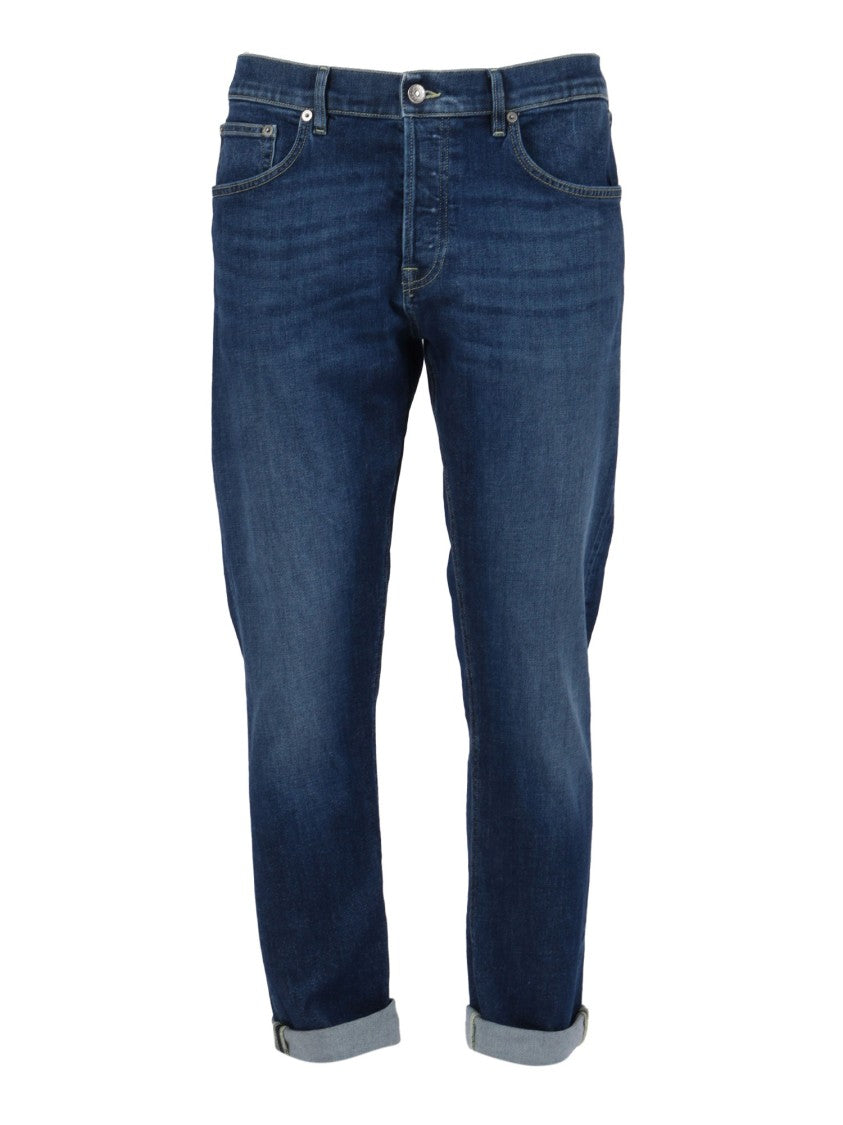 Dondup Slim Fit Tailored Pants With Classic Design And Subtle Stretch