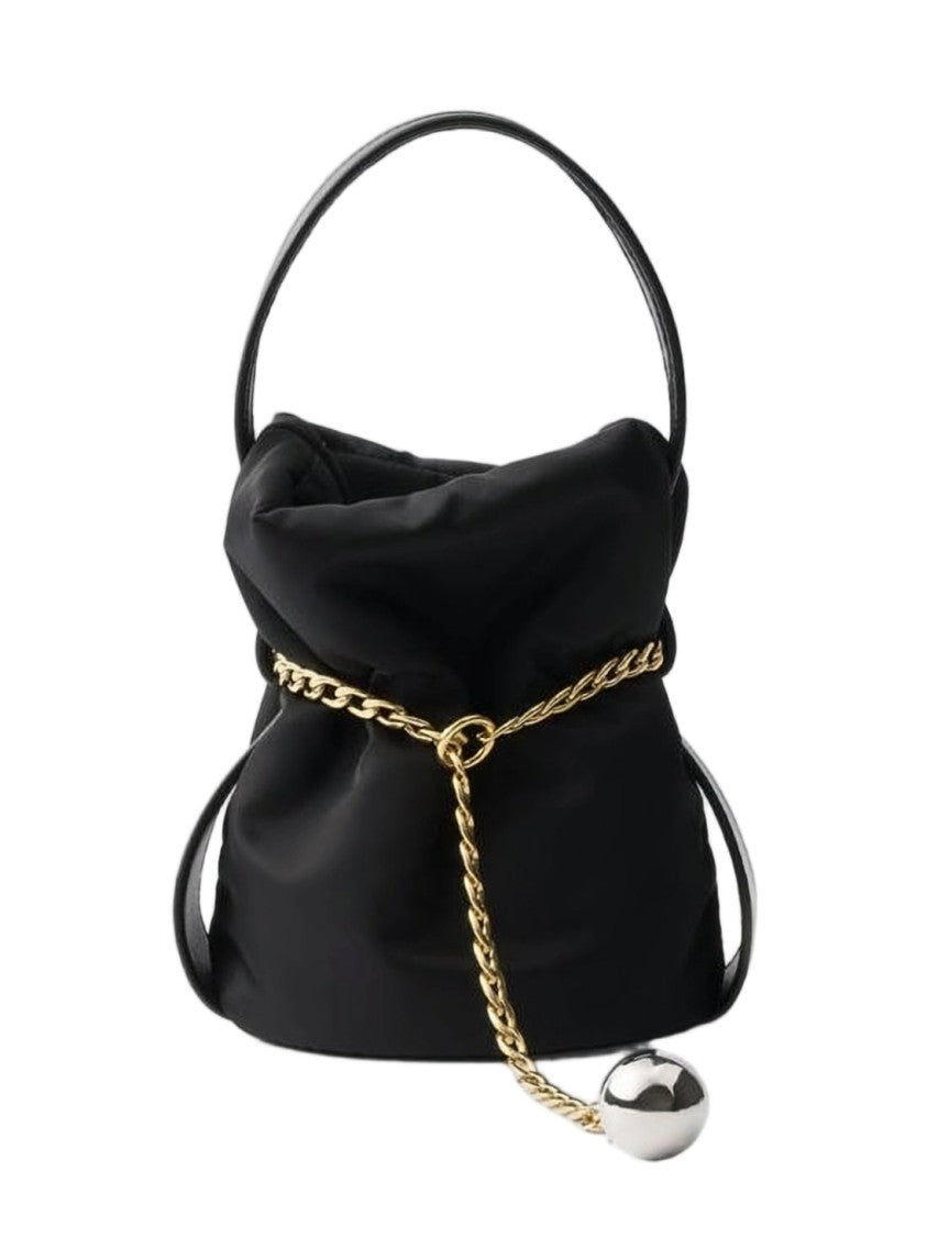 Prada Slouchy Black Tote Bag