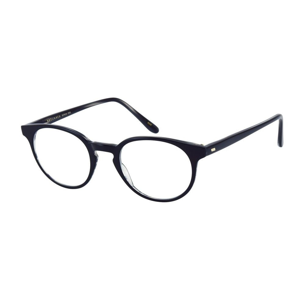 Masunaga 11Ds4bl0a Tondo-Frame Sunglasses In Celluloide