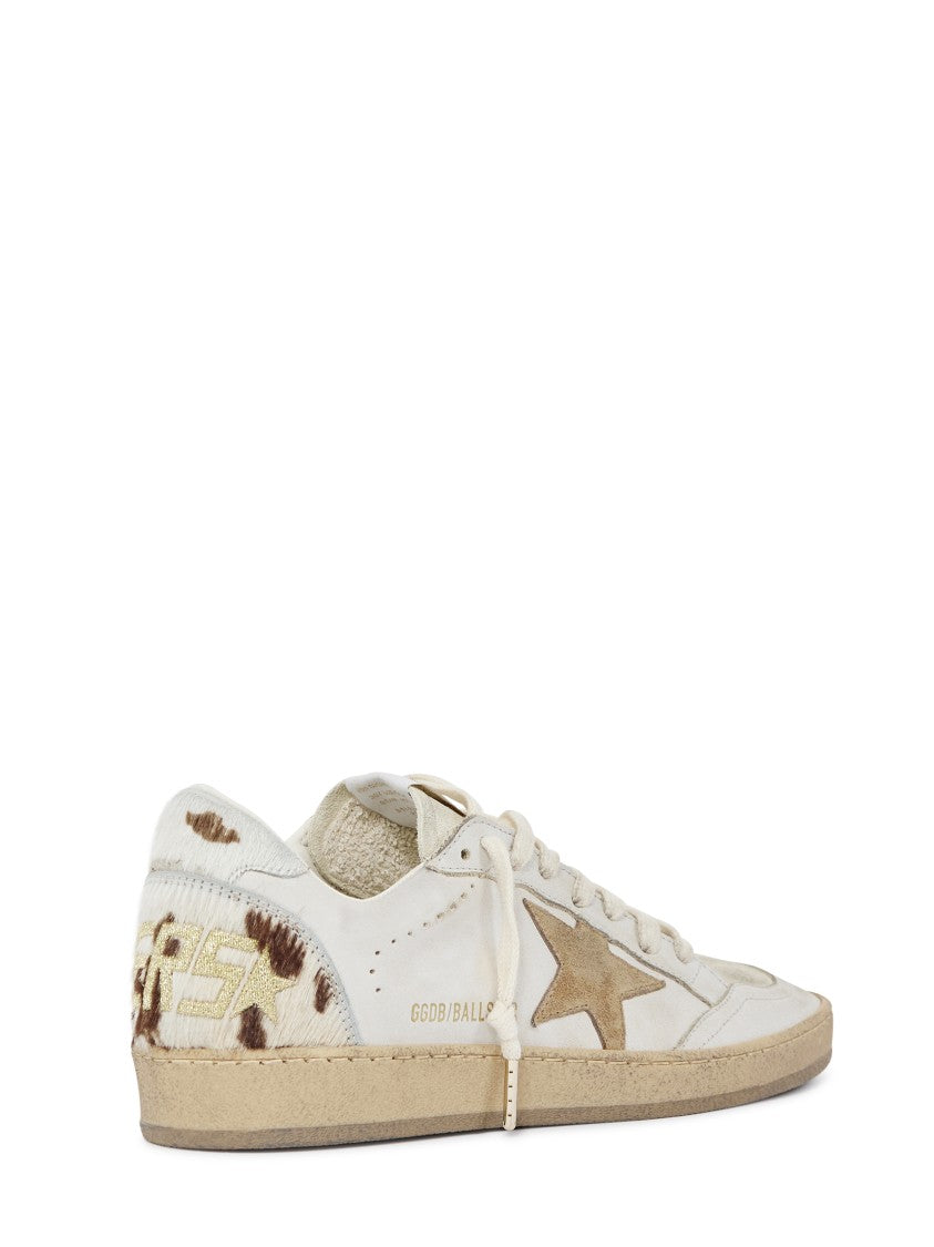 Golden Goose Ballstar Sneakers With Suede Star