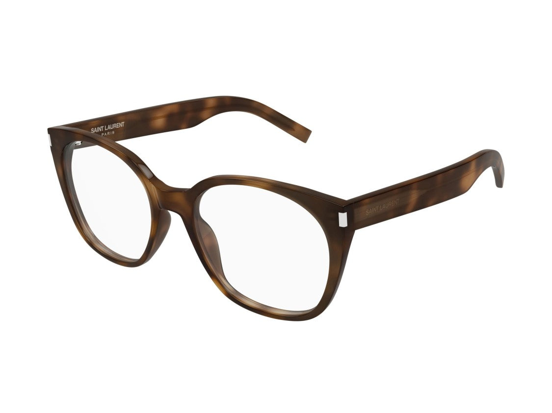Saint Laurent Silver Sl 897 Tortoiseshell Oversized Square Sunglasses