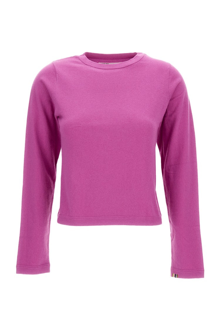 Extreme Cashmere Oleander Pink N.451 Lisa Short Sleeve Sweater