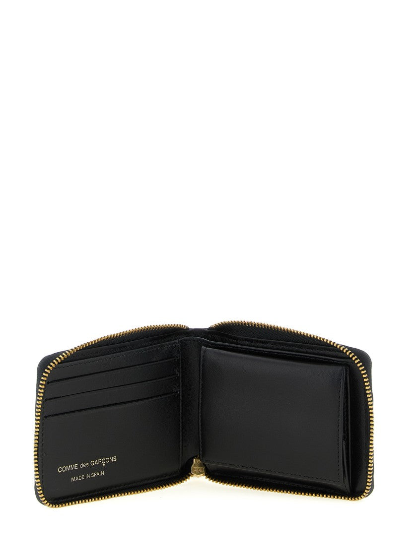 Comme Des Garçons Polka Dots Printed Wallet