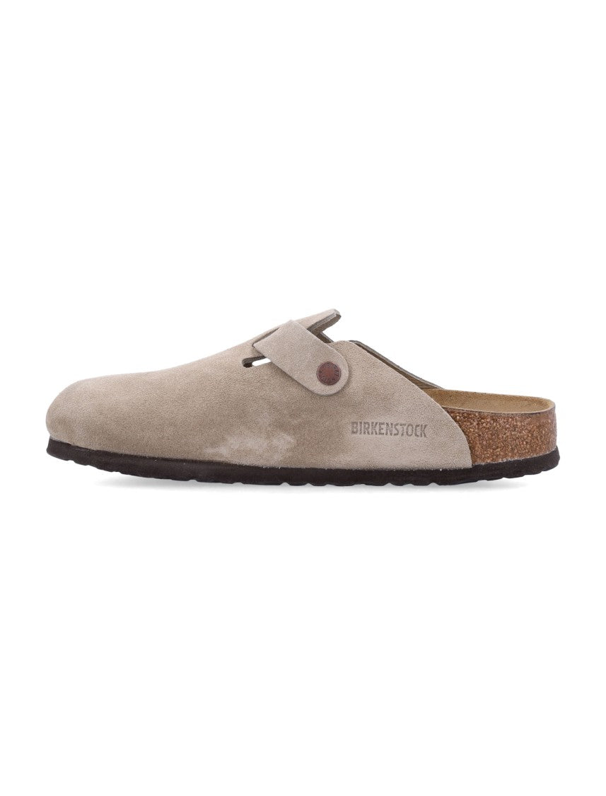 Birkenstock Boston Suede Slip-On Clog