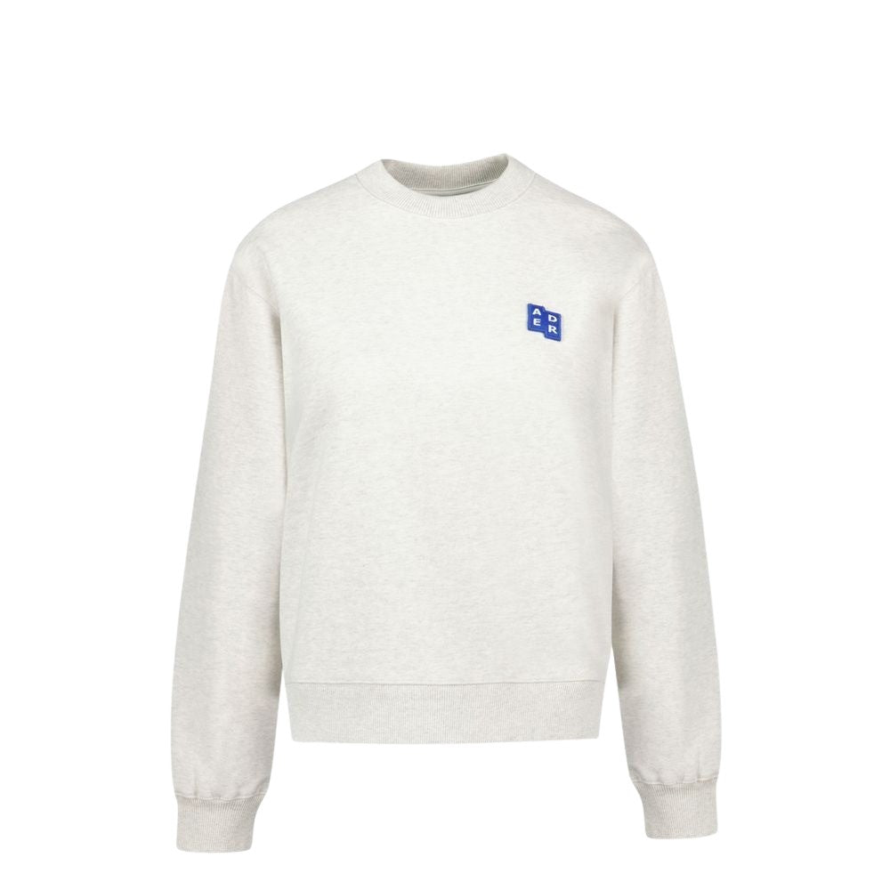 Ader Error 01 Trs Tag Sweatshirt - Cotton - Beige
