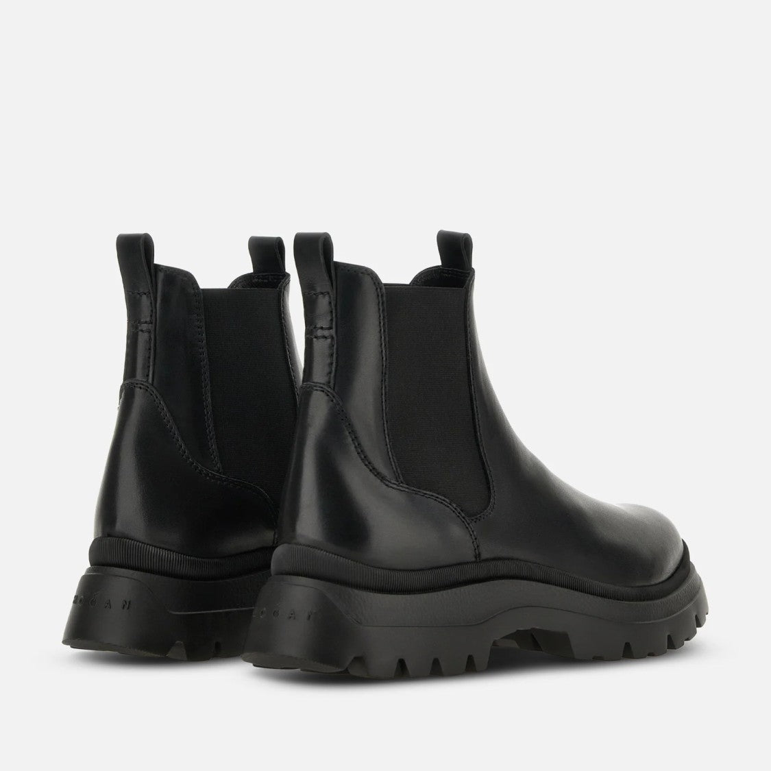 Hogan H692 Chelsea Boots With Elastic Side Panels