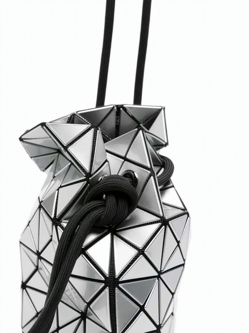 Baobao Geometric Triangular Panel Bucket Bag