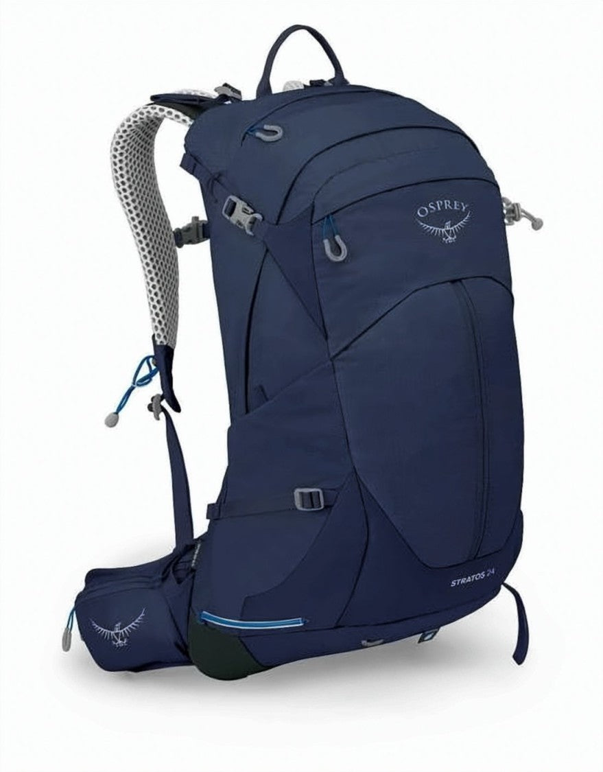 Osprey Ergonomic Blue Backpack With Multi-Compartment Design