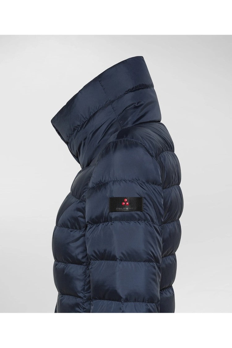 Peuterey Blue Technical Nylon Zip-Up Jacket