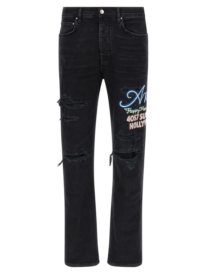 Amiri ' Neon Lights' Jeans