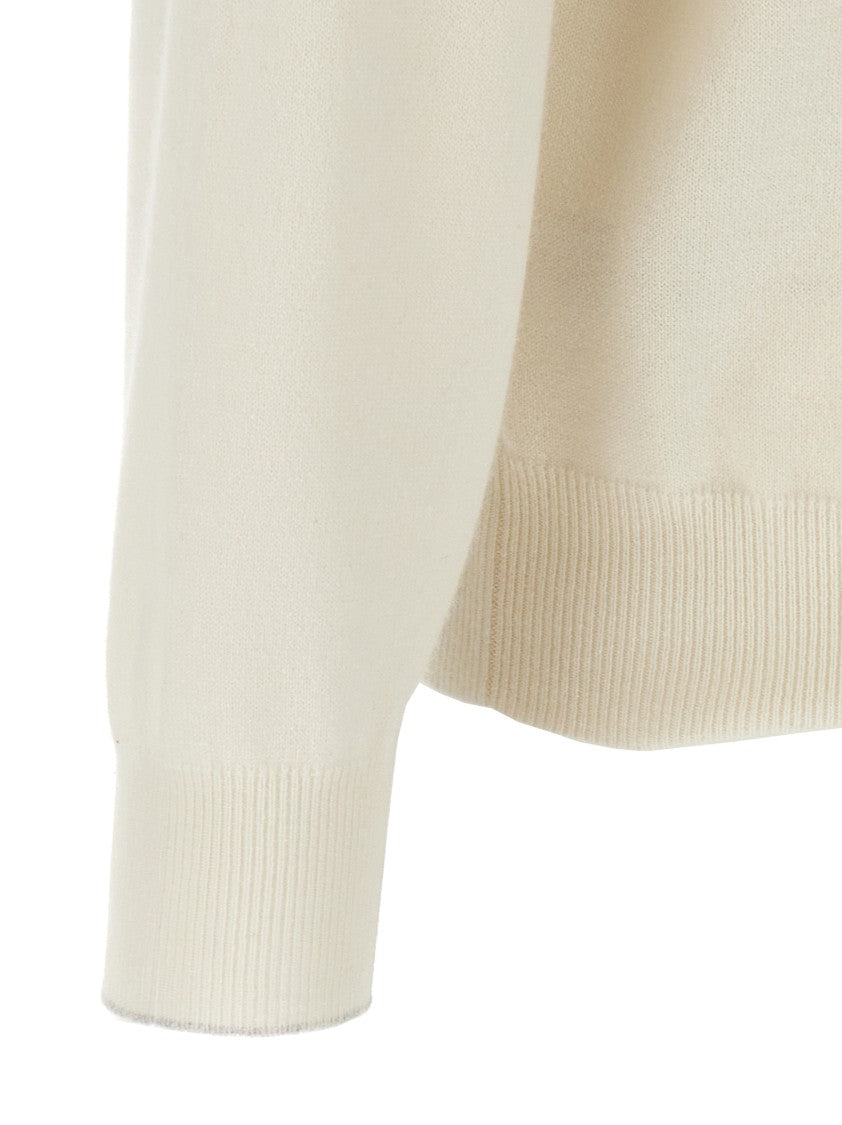 Brunello Cucinelli High Neck Cashmere Sweater