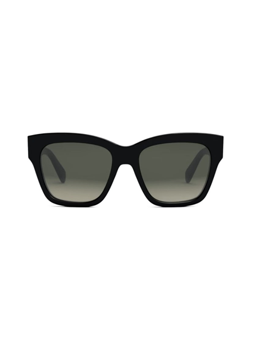 Celine Black Cl40253f Rectangular Gradient Sunglasses