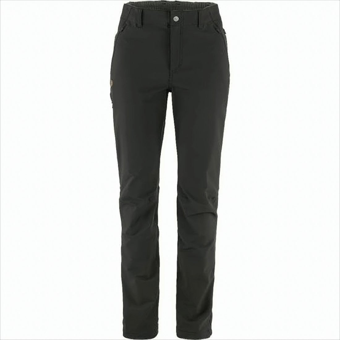 Fjallraven Kanken Sleek Fitted Straight Pants With Classic Waistband