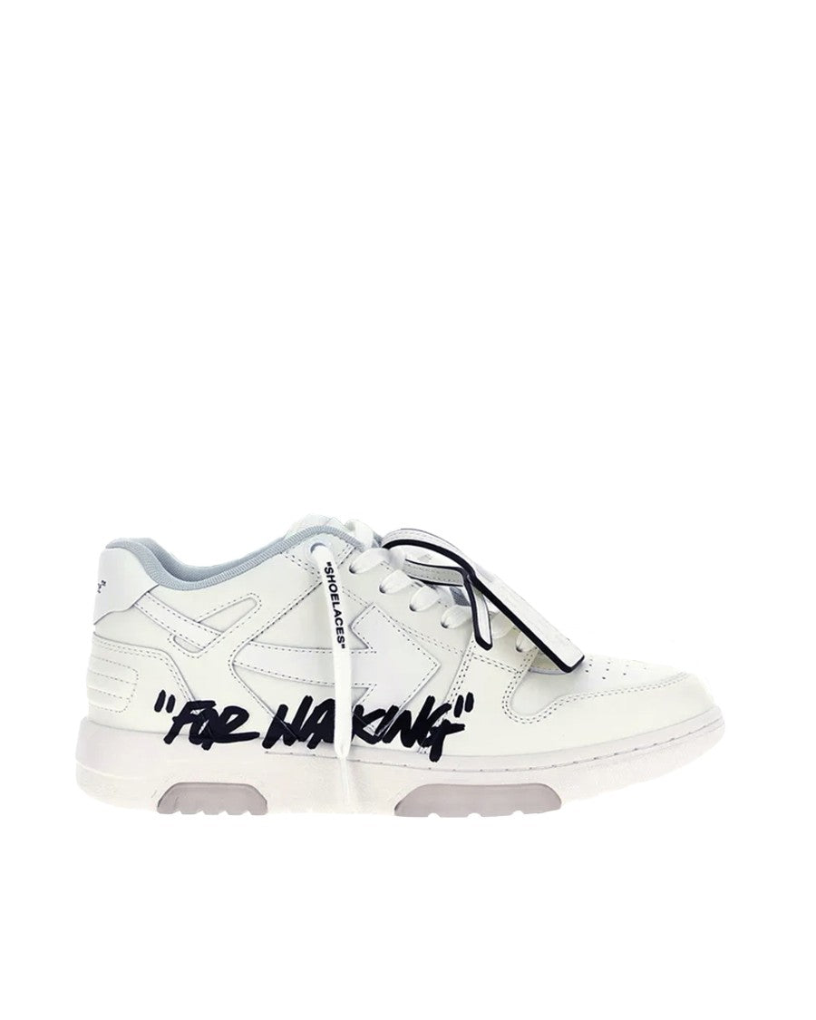 Off-White Urban Sneakers With Distinctive Arrow Motif And Zip Tie Detail