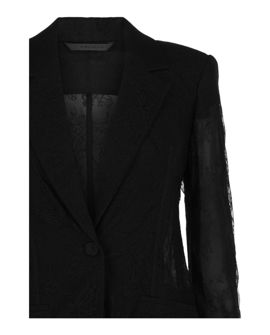 Givenchy Floral Lace Blazer