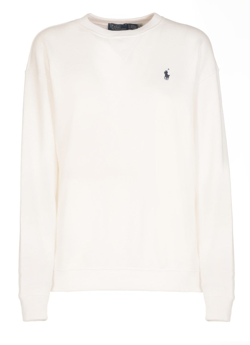 Polo Ralph Lauren Embroidered Pony Logo Cotton Sweatshirt