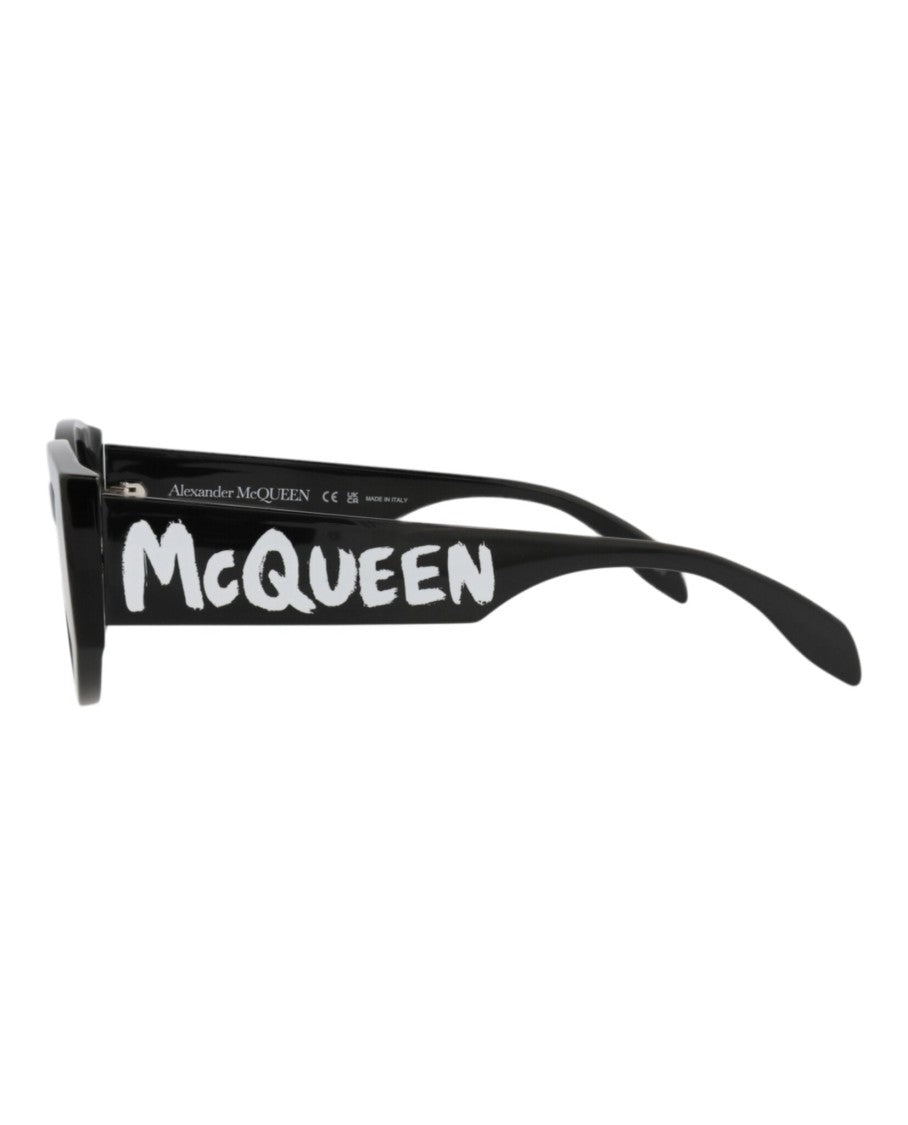 Alexander Mcqueen Round-Frame Acetate Sunglasses