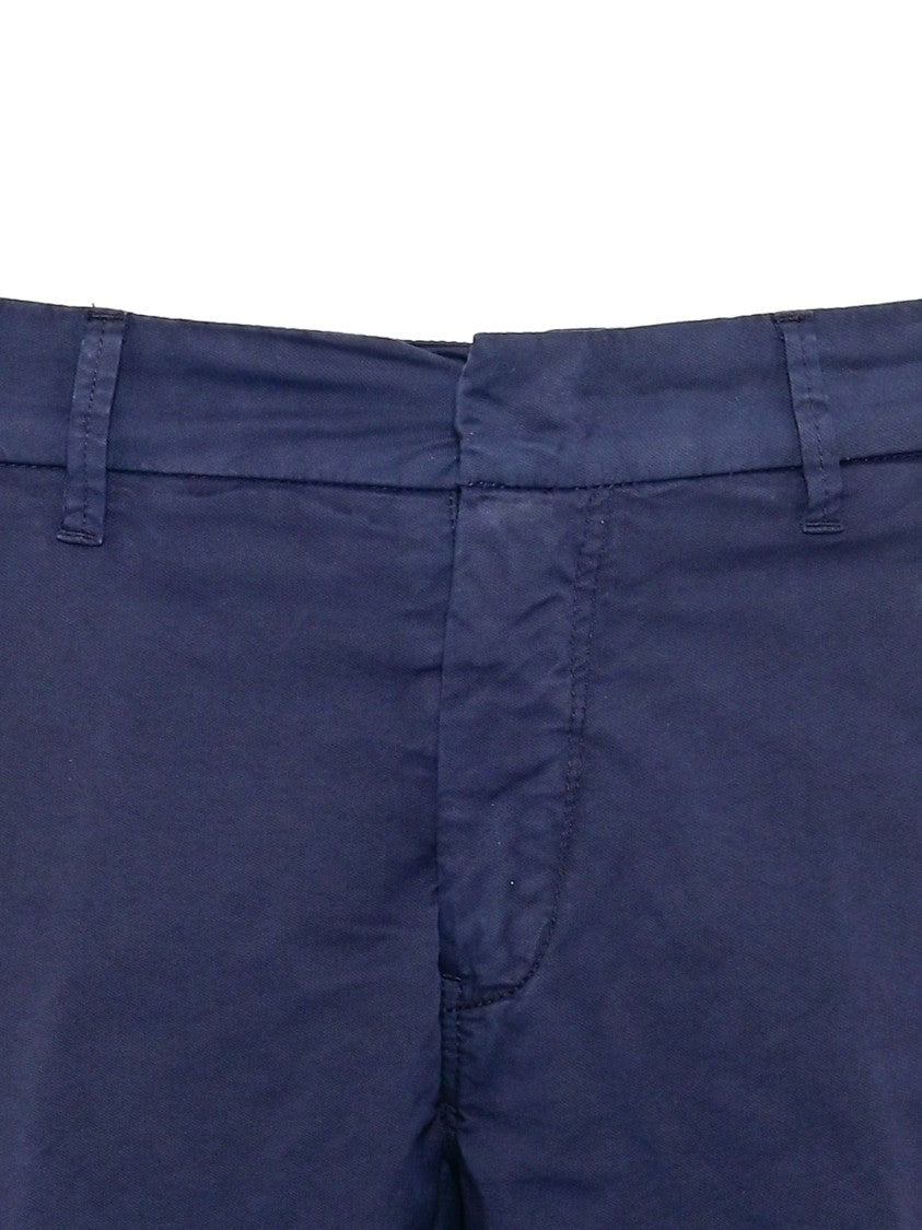 Fay Slim Fit Garment Dyed Chino Short