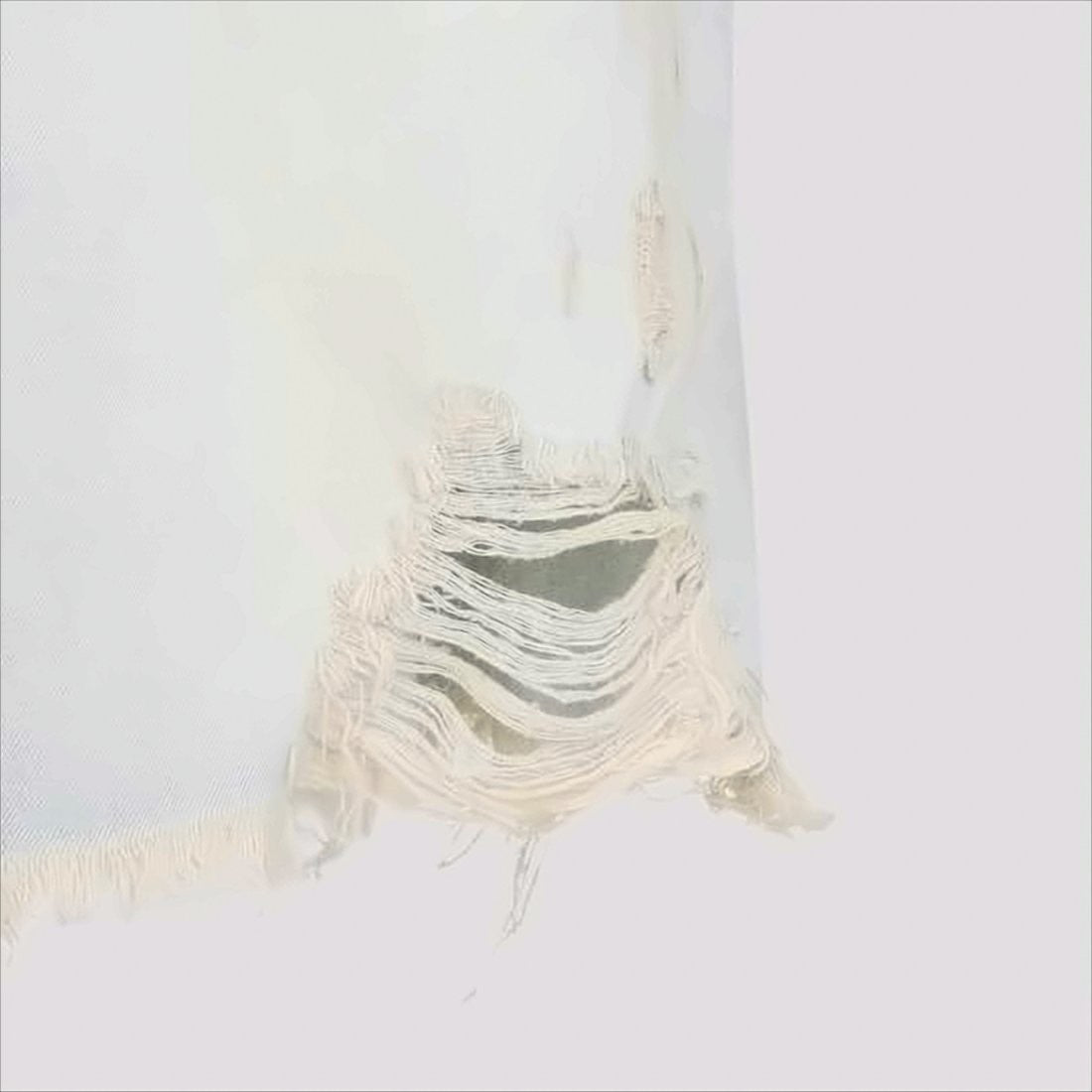 Acne Studios Light-Washed Denim Shorts With Distressed Hem