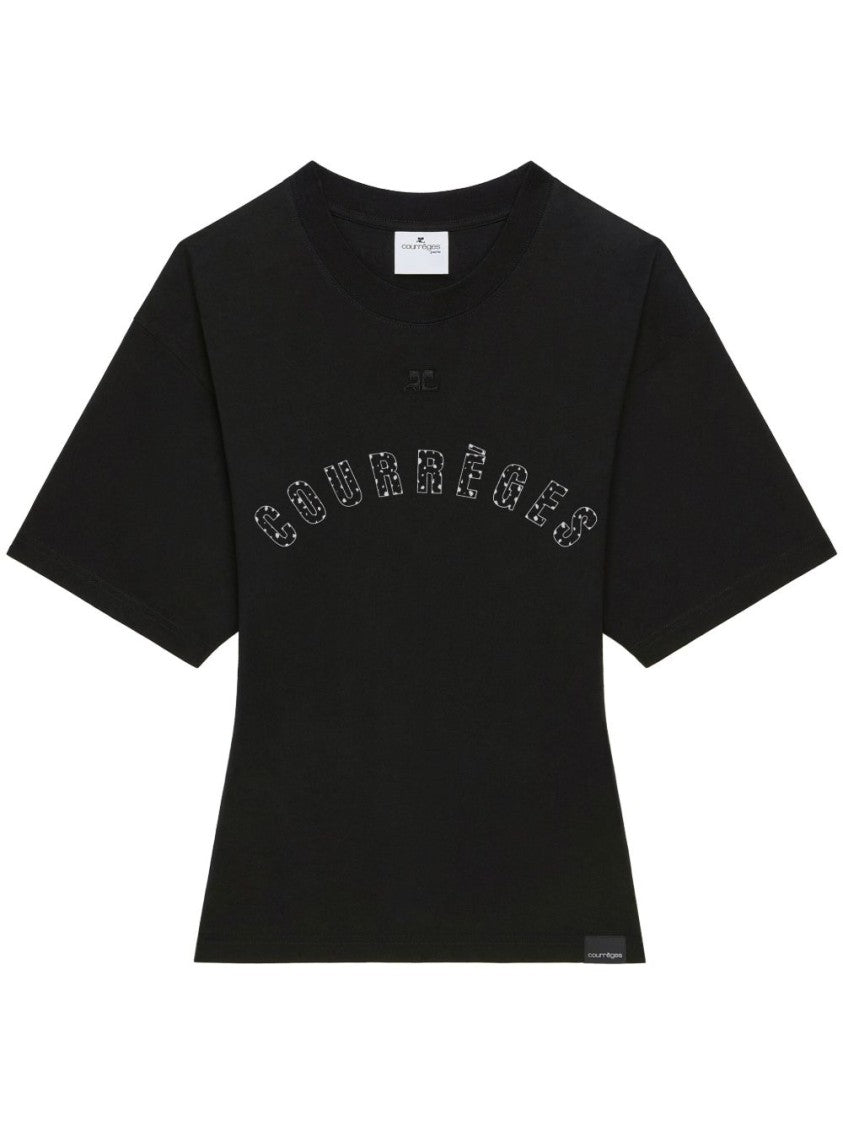 Courrèges Round Neck T-Shirt