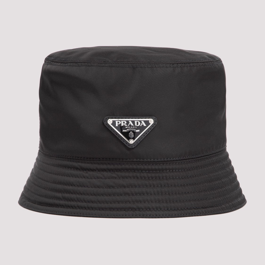 Prada Black Nylon Bucket Hat