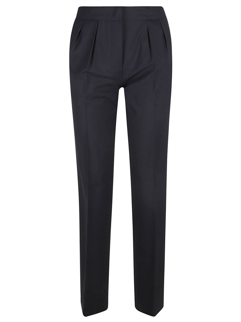 Fabiana Filippi Tailored Black Trousers With Straight Leg