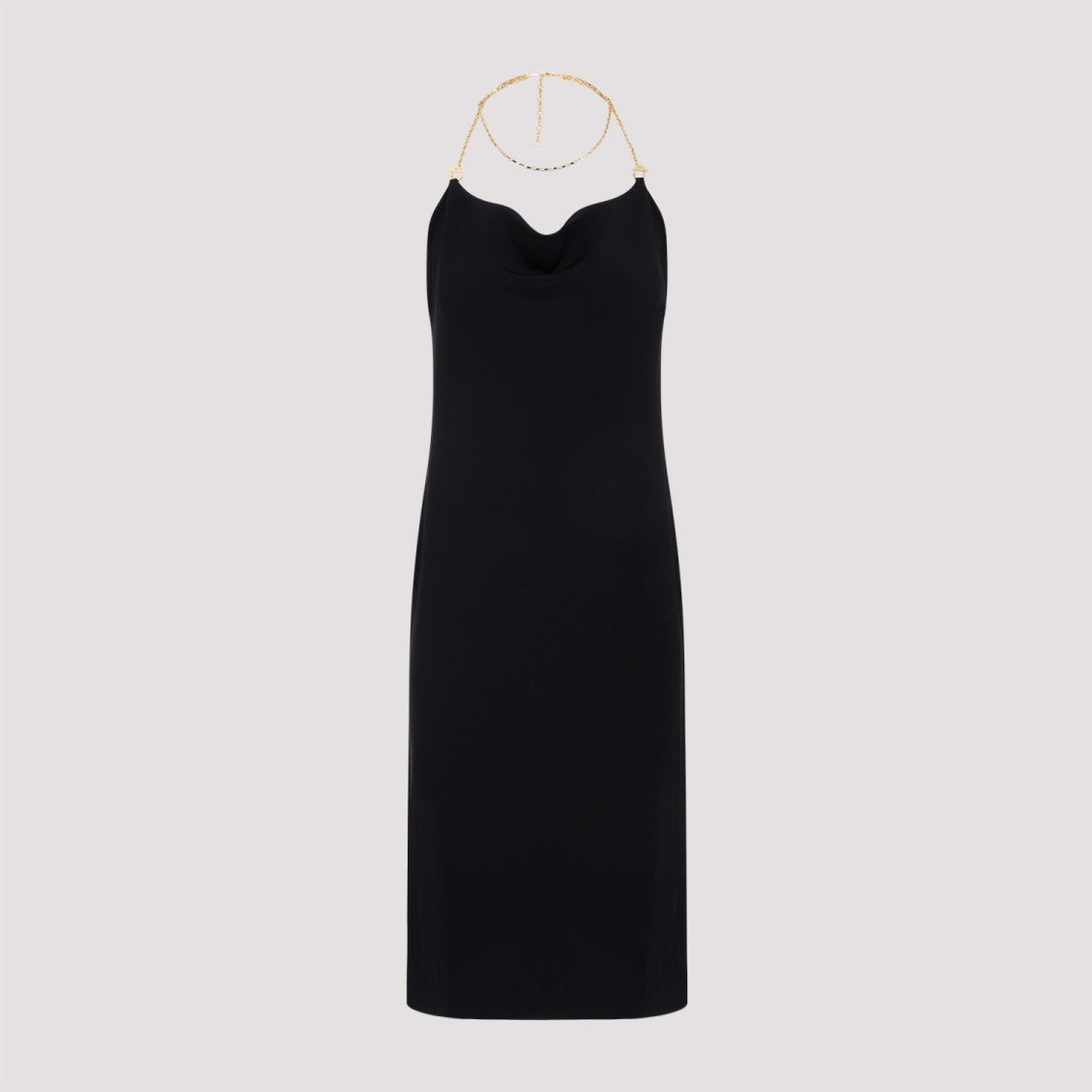 Bottega Veneta Viscose Black Midi Dress