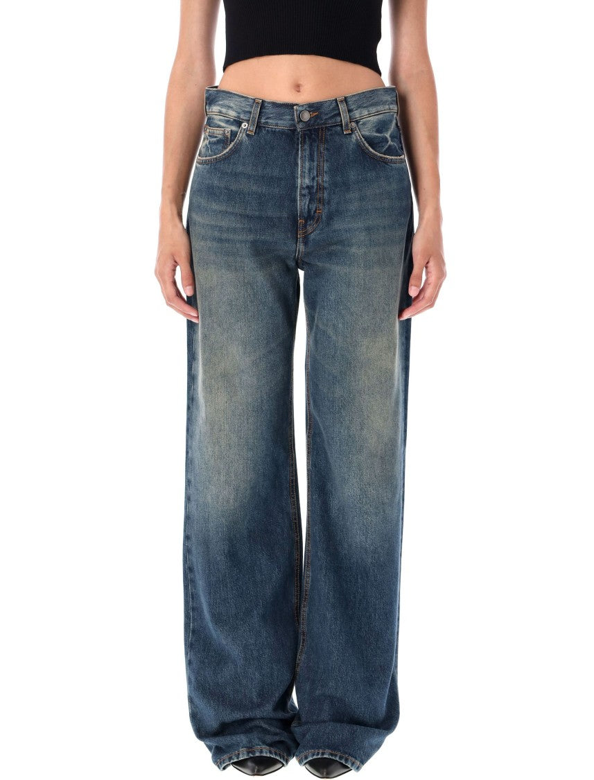 Haikure Korea Intense Blue Wash Jeans