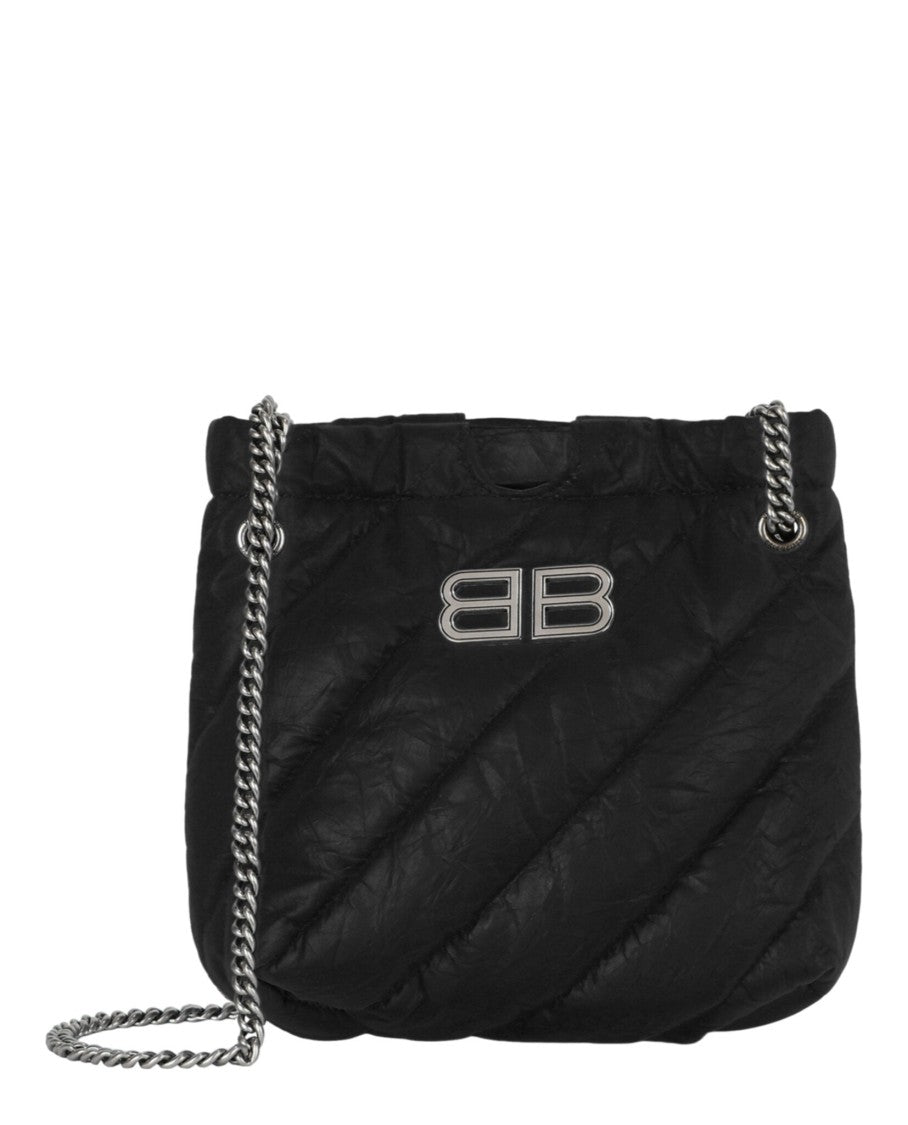 Balenciaga Xs Quilted Crush Tote Bag