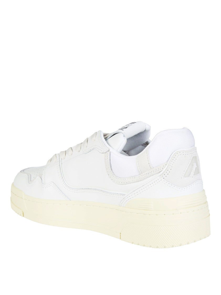 Autry White Cic Low Layered Panels Sneakers