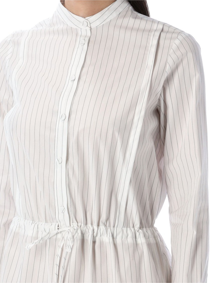 Fabiana Filippi Striped Poplin Shirt Dress