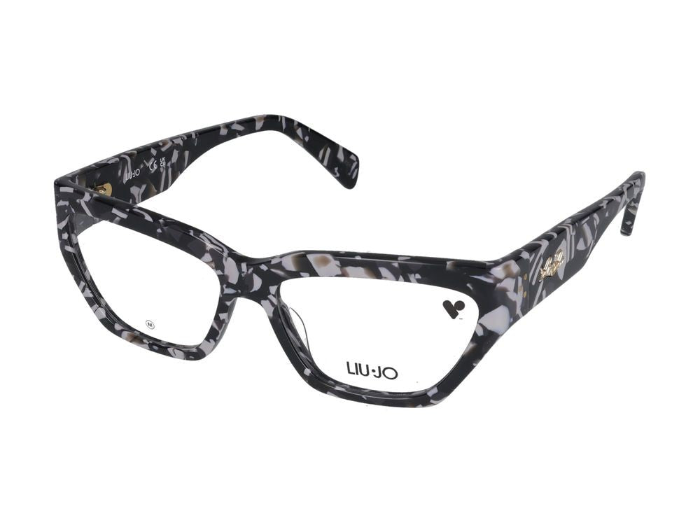 Liu Jo Eyeglasses Lj2792 013 Black Grey Textured 56/15/135