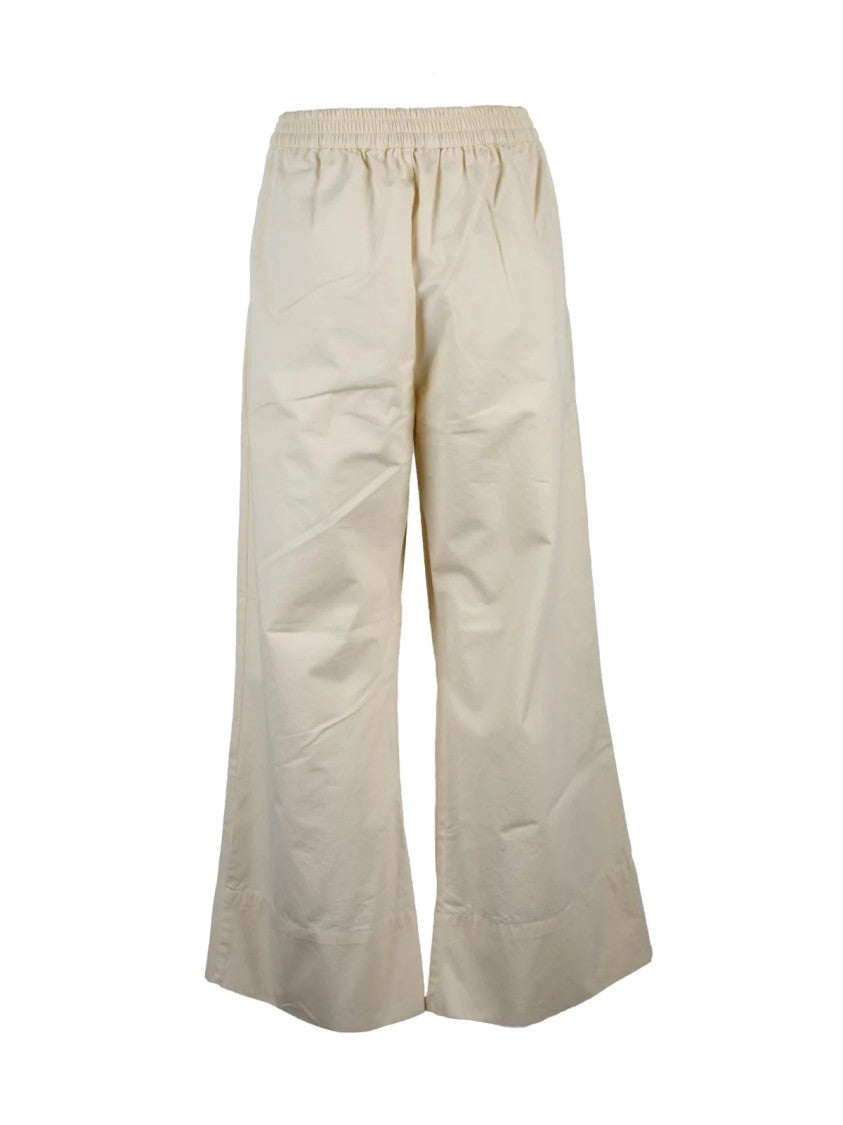 Hod Cream High Waist Trousers