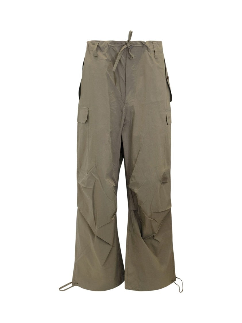 P.A.R.O.S.H. Ninja Green Olive Nylon/Cotton Pants