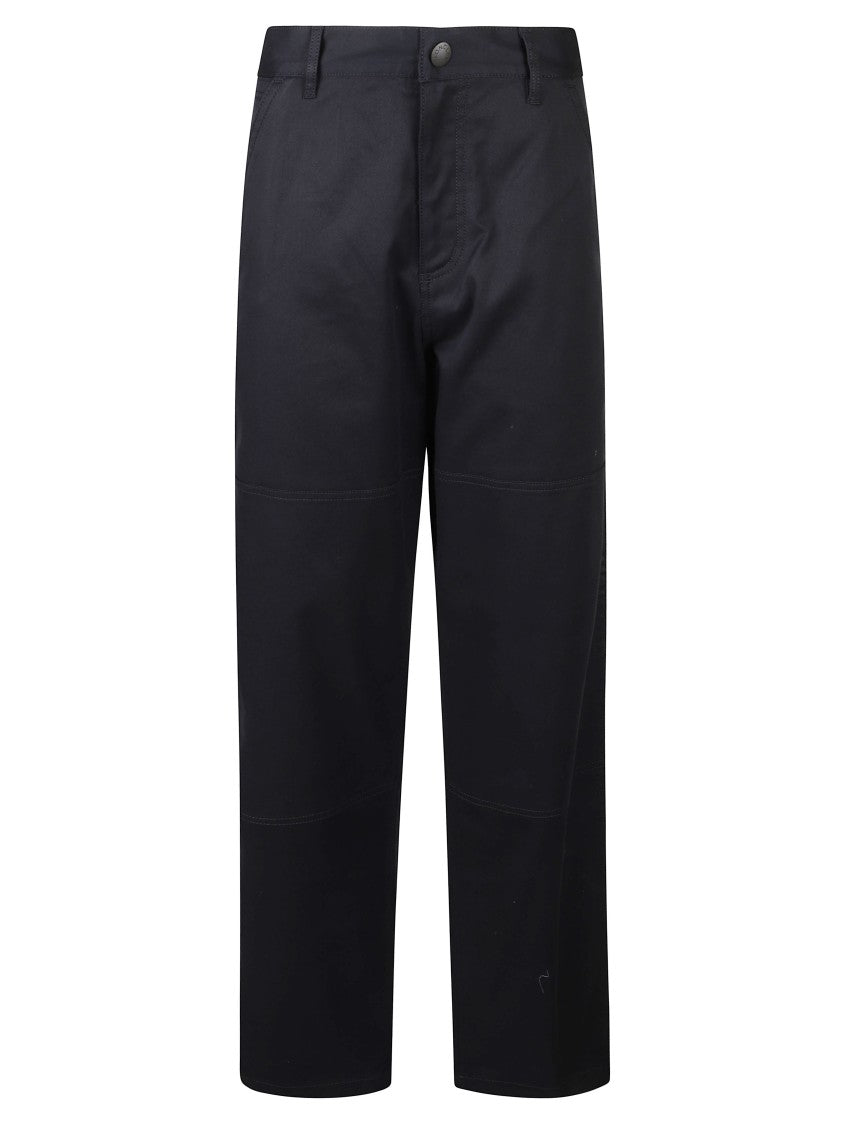 Moncler Relaxed Fit Blue Trousers
