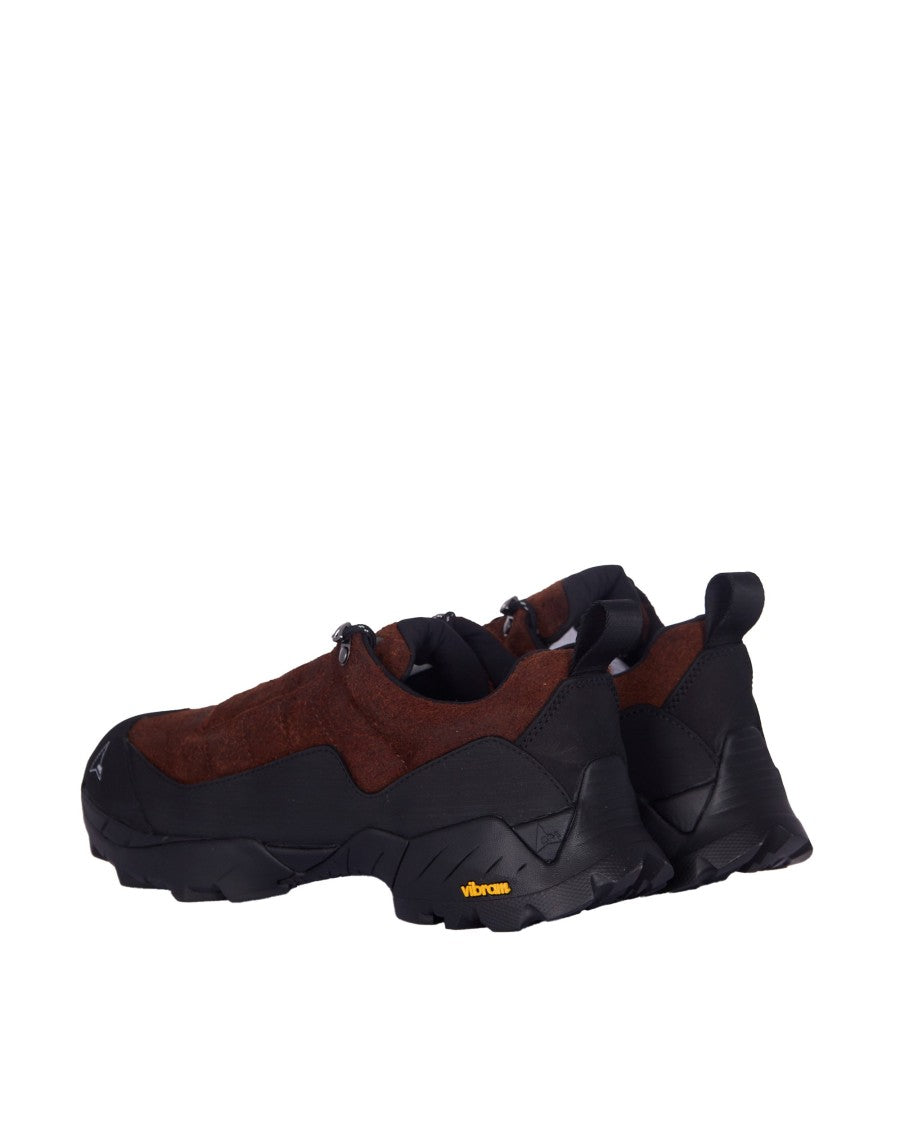 Roa Rugged Brown Sneakers With Vibram® Megagrip Technology