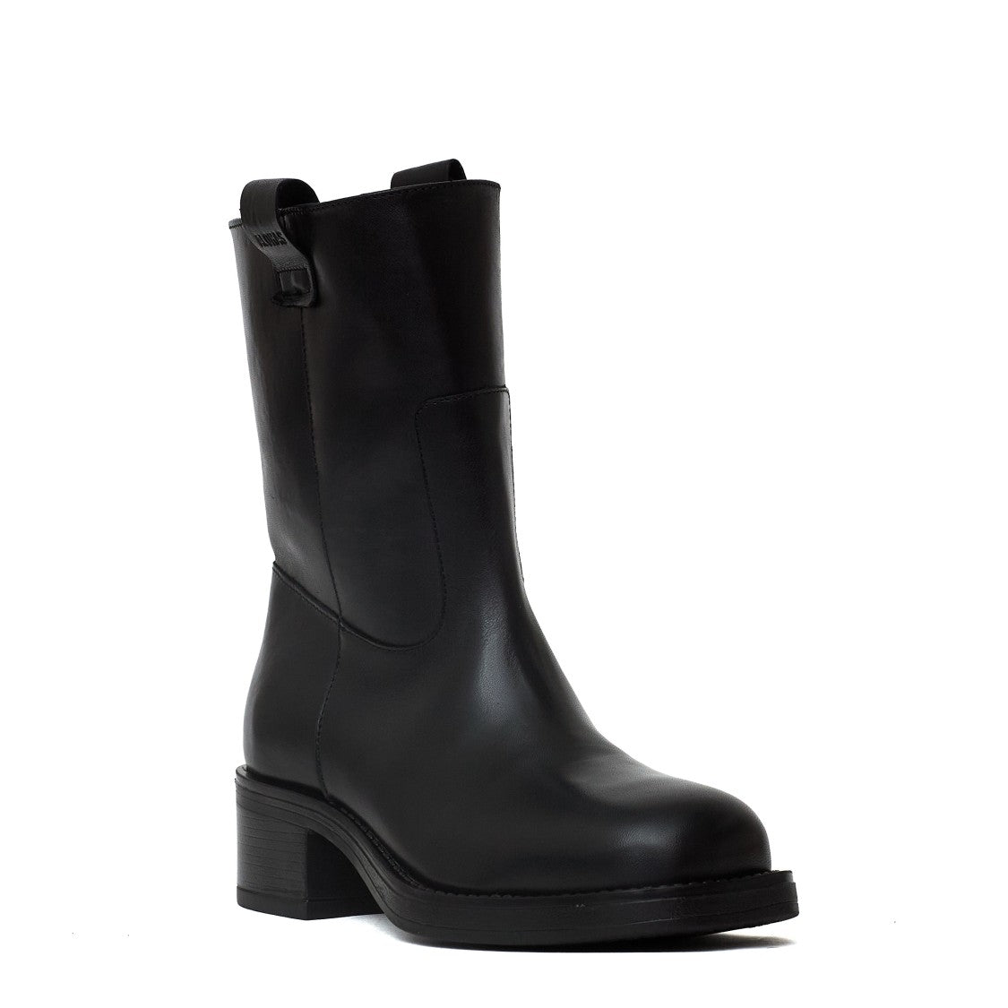 Alohas Rajan Black Aged Leather Boots