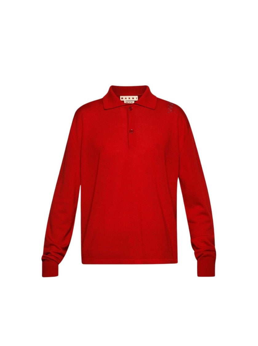 Marni Polo Shirt Red