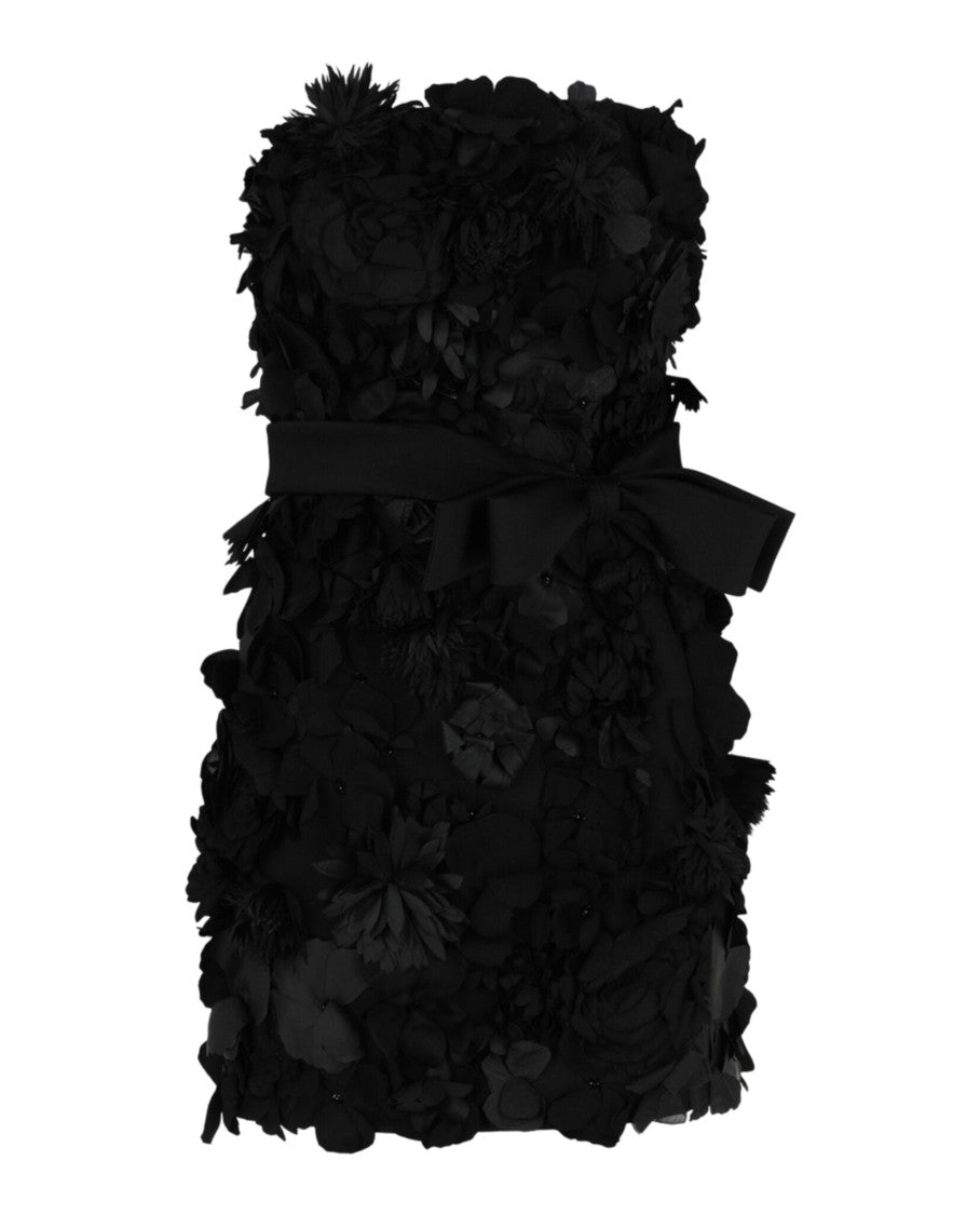 Givenchy Bustier Embriodered Flower Dress