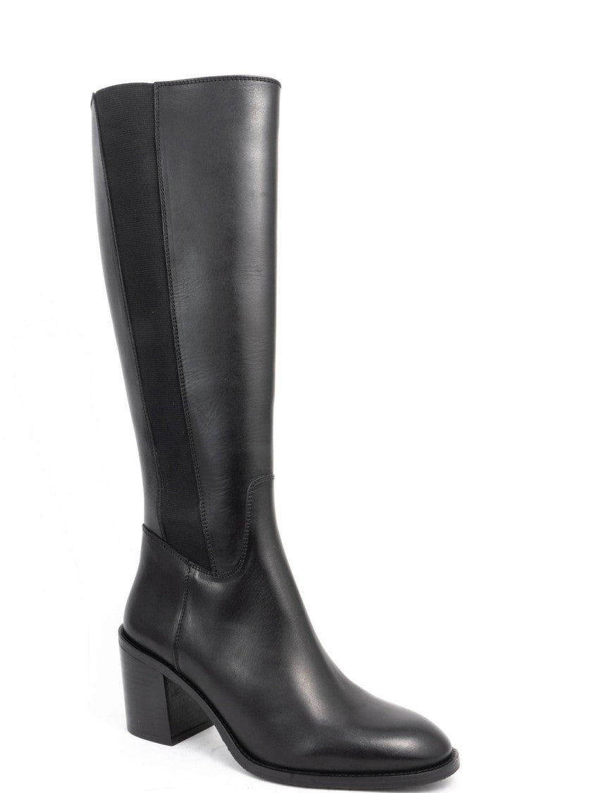 Sergio Moretti Long Black Casual Boots